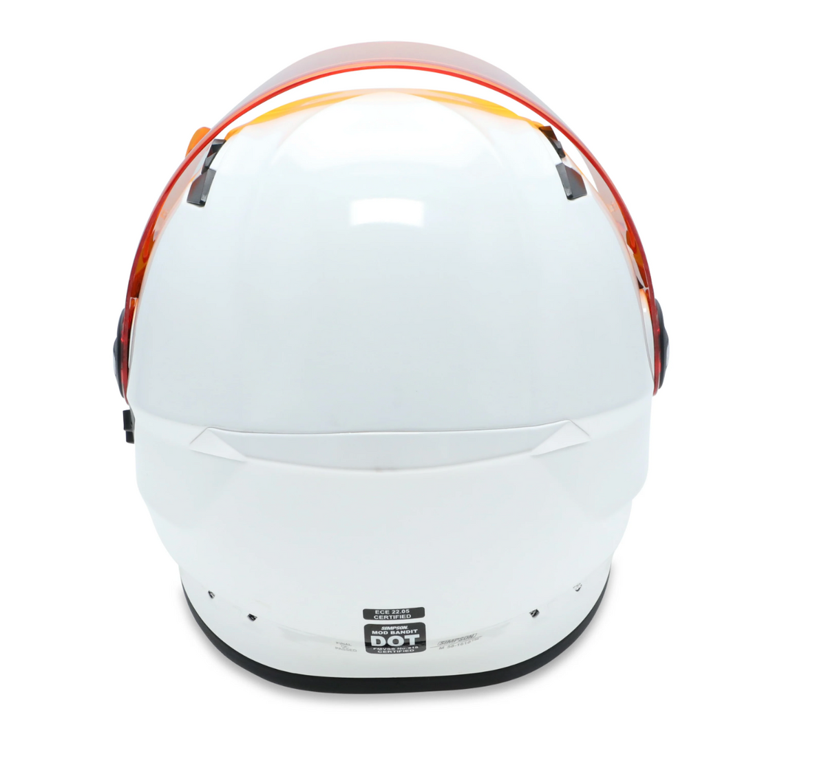 Mod Bandit Helmet - White - Rips Unfiltered