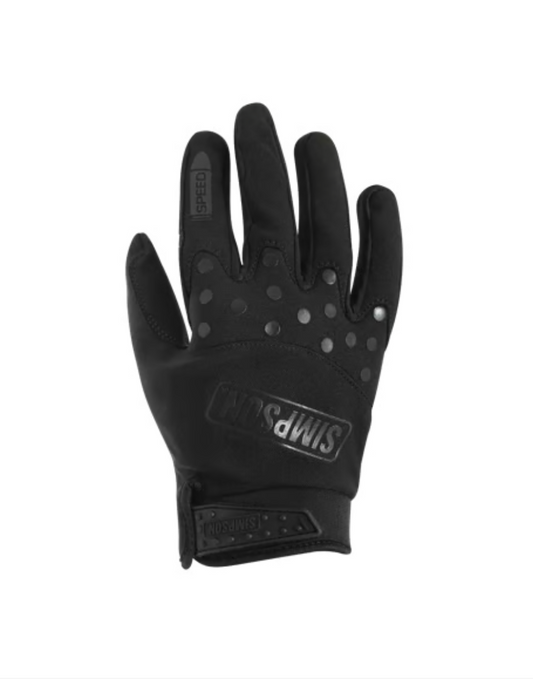 Simpson Speed Glove - Black - Rips Unfiltered