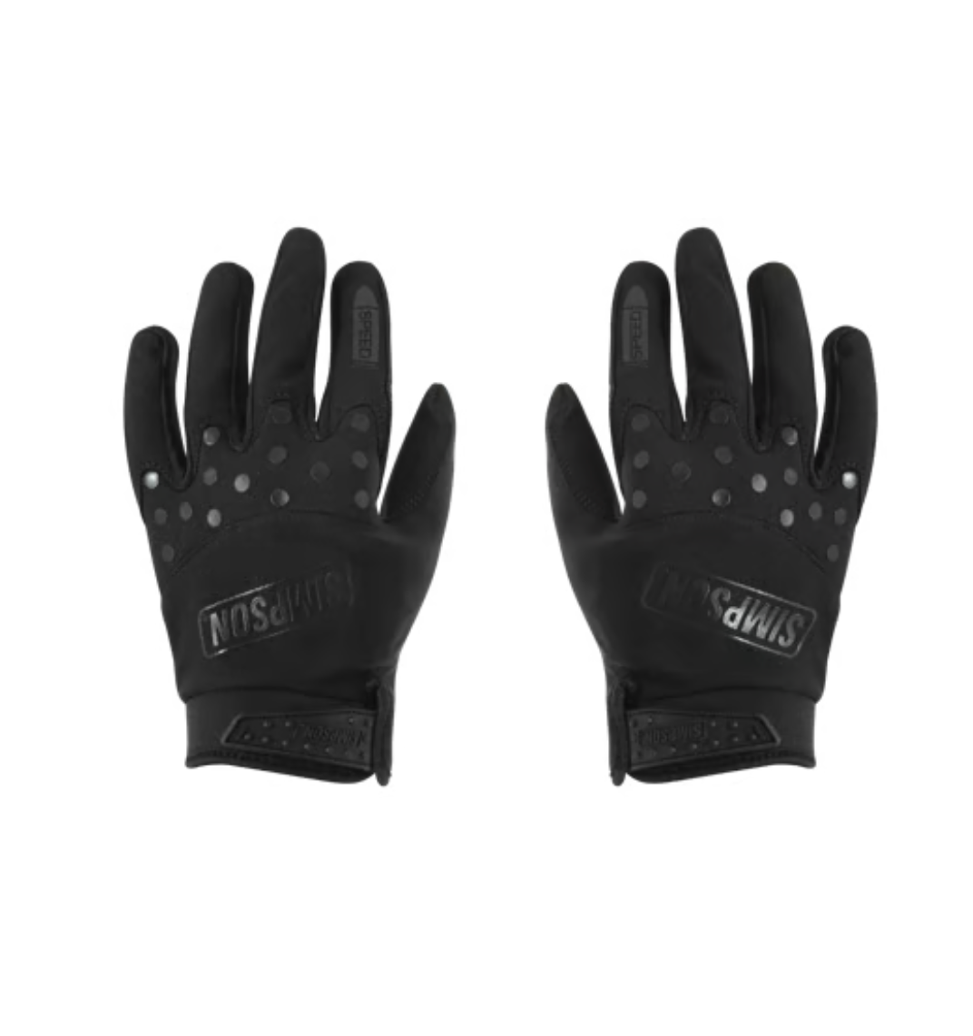 Simpson Speed Glove - Black - Rips Unfiltered