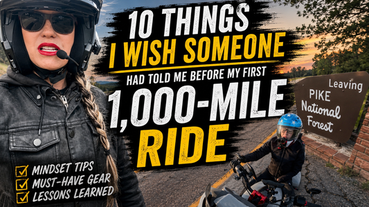 Here's Everything I Wish Someone Had Told Me Before My First 1,000 Mile Ride.