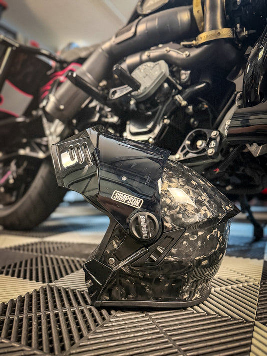 Mod Bandit Helmet - Forged Carbon Fiber - Rips Unfiltered