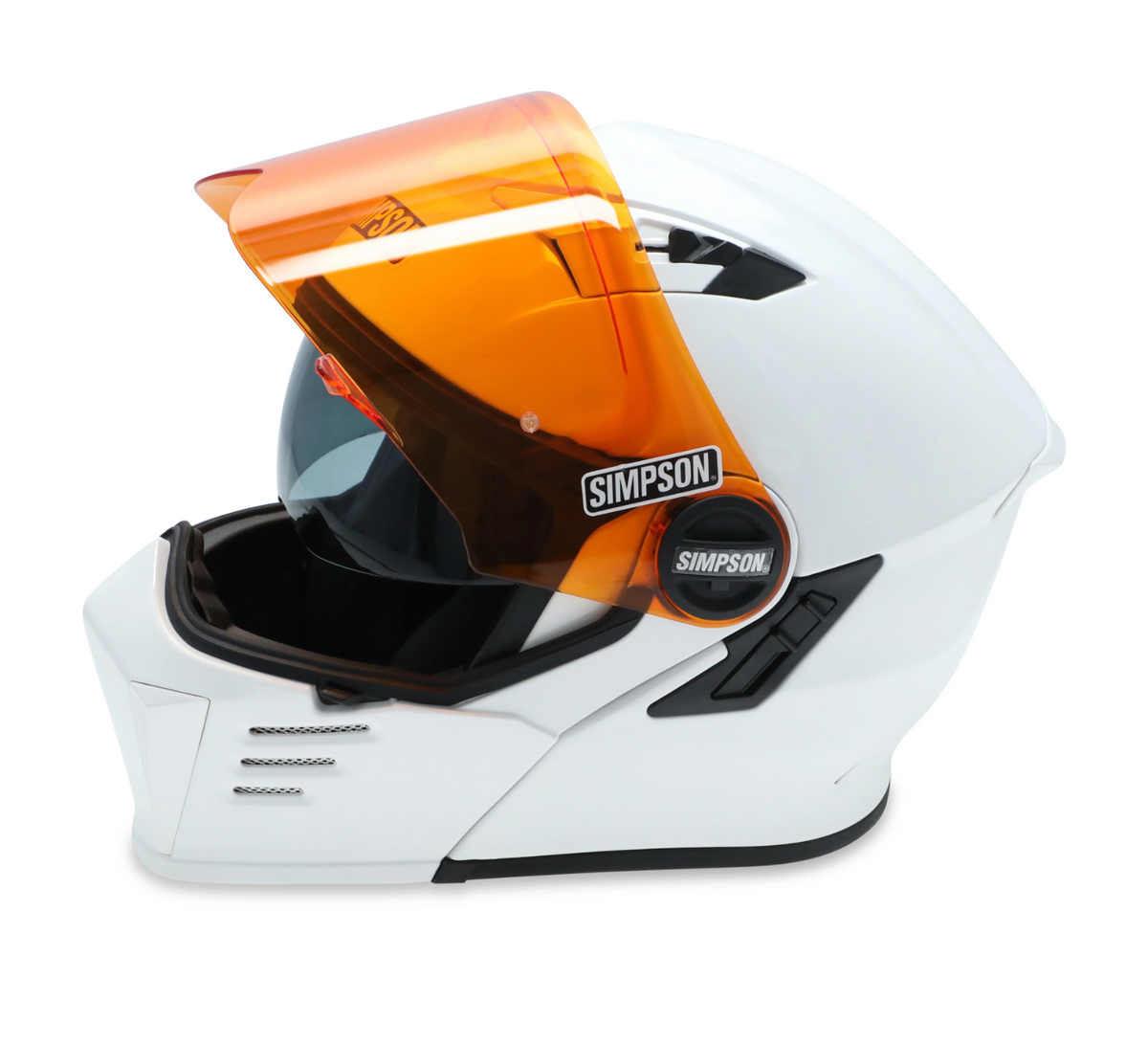Mod Bandit Helmet - White - Rips Unfiltered