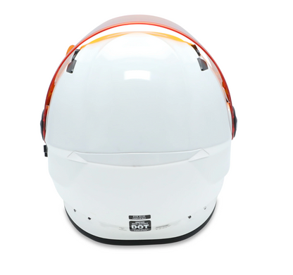 Mod Bandit Helmet - White - Rips Unfiltered