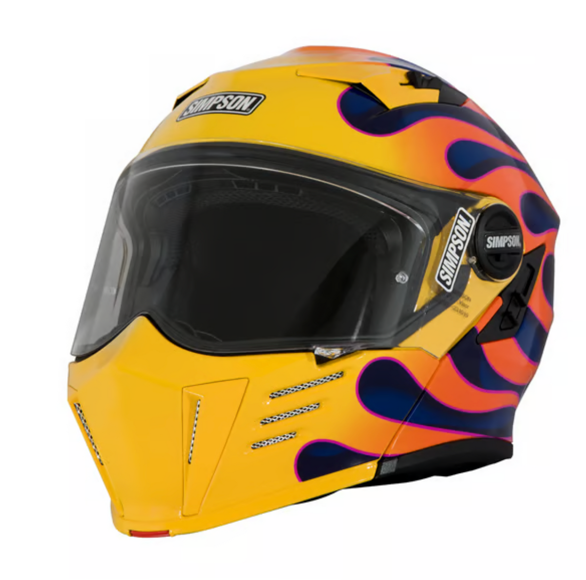 Mod Bandit Helmet - Wildfire Yellow - Rips Unfiltered