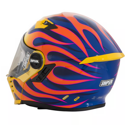 Mod Bandit Helmet - Wildfire Yellow - Rips Unfiltered
