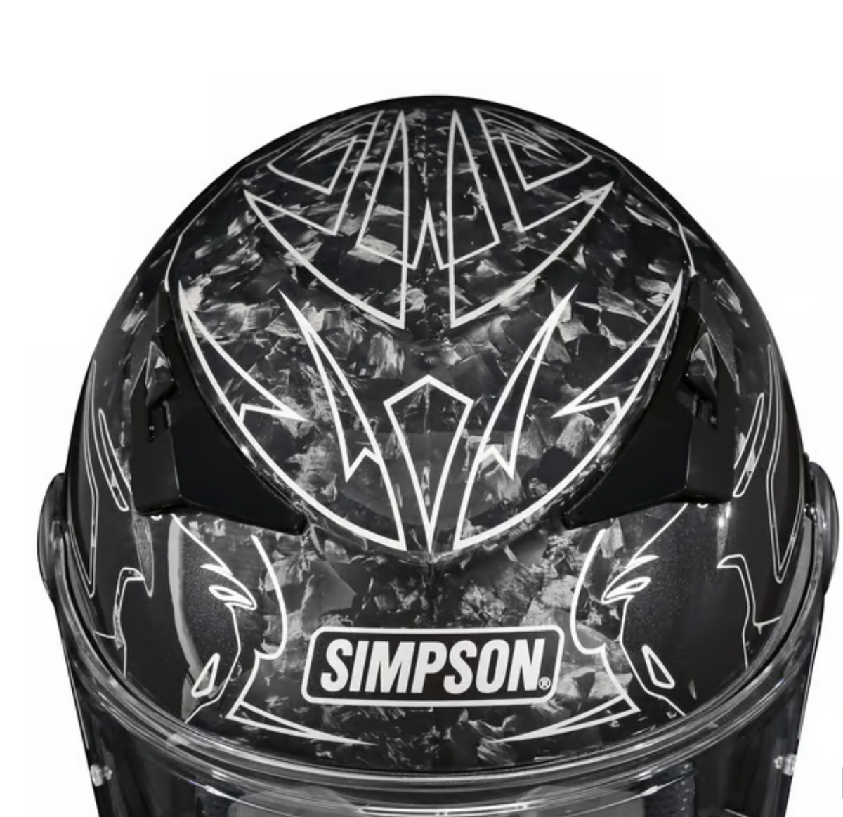 Mod Bandit Helmet - Buell Forged Carbon - Rips Unfiltered