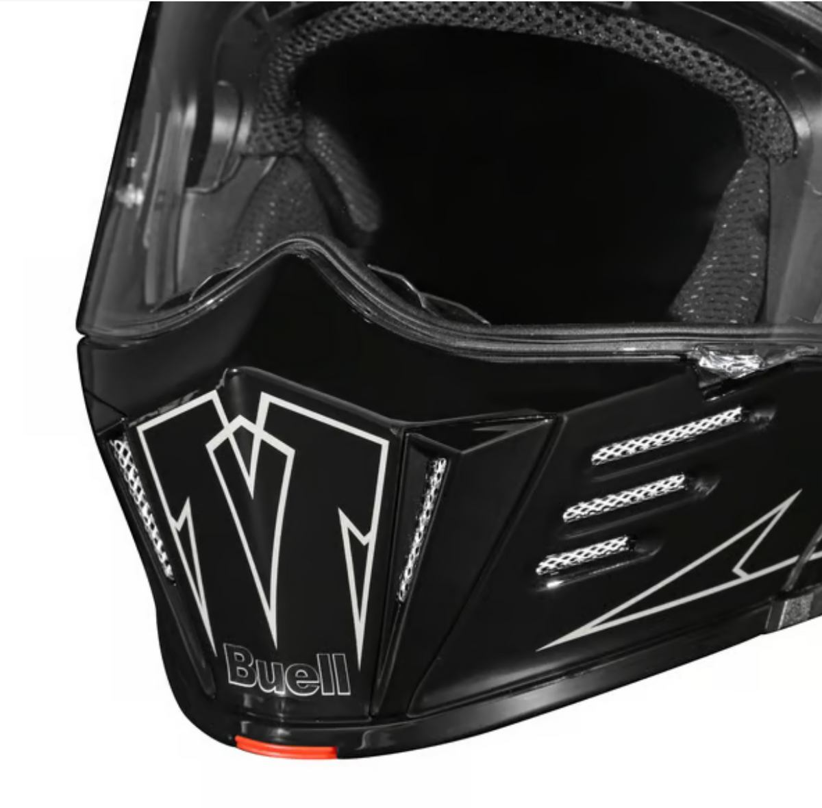 Mod Bandit Helmet - Buell Forged Carbon - Rips Unfiltered