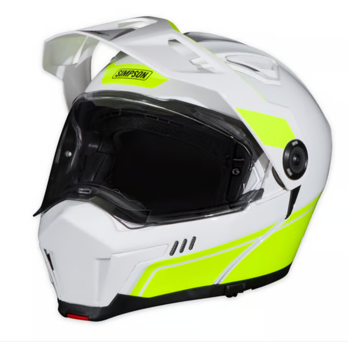 Journey Bandit Helmet - Yellow/White - Rips Unfiltered