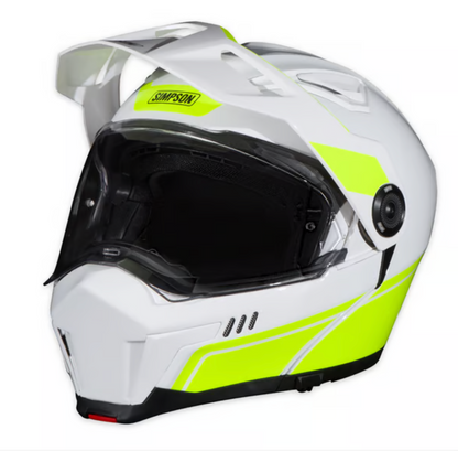 Journey Bandit Helmet - Yellow/White - Rips Unfiltered