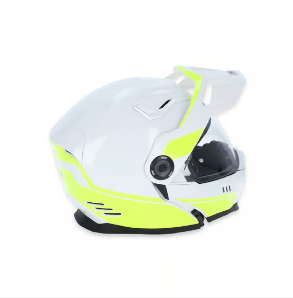 Journey Bandit Helmet - Yellow/White - Rips Unfiltered