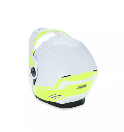 Journey Bandit Helmet - Yellow/White - Rips Unfiltered
