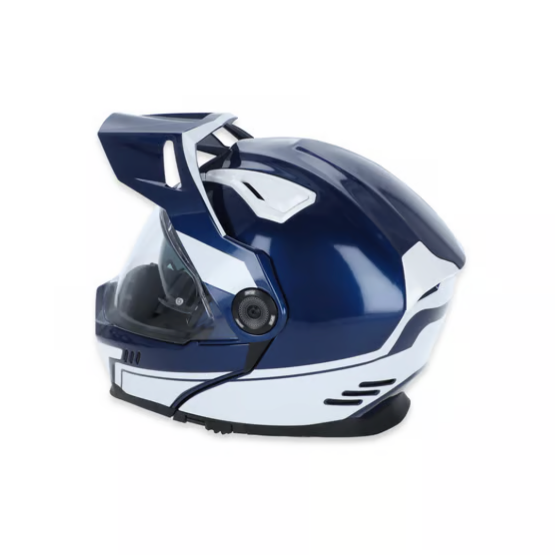 Journey Bandit Helmet - Blue/White - Rips Unfiltered