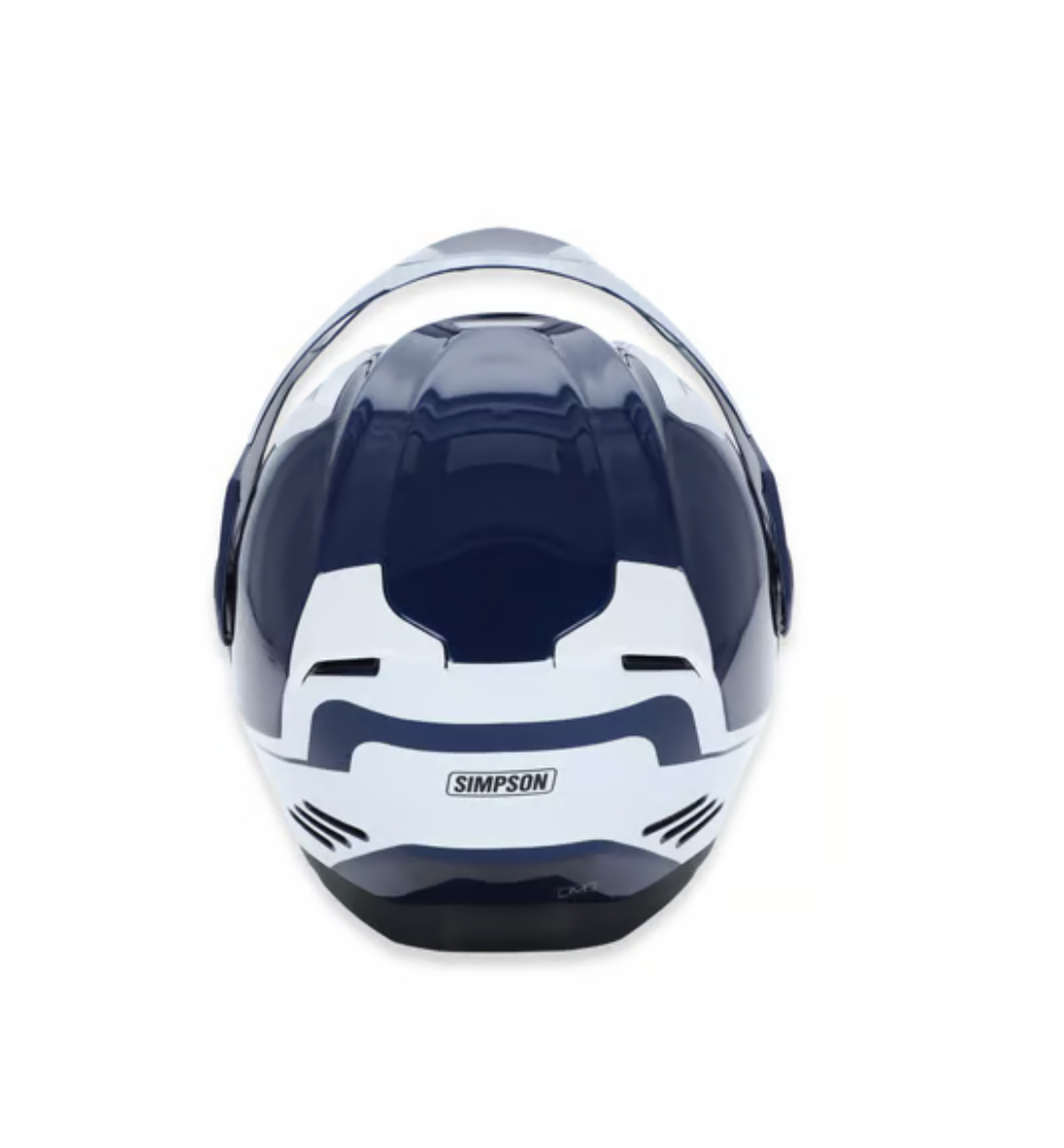 Journey Bandit Helmet - Blue/White - Rips Unfiltered
