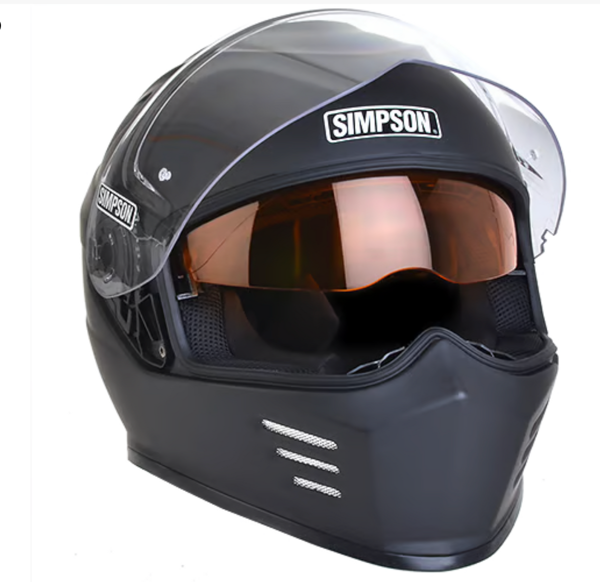 Ghost Bandit Helmet - Matte Black - Rips Unfiltered