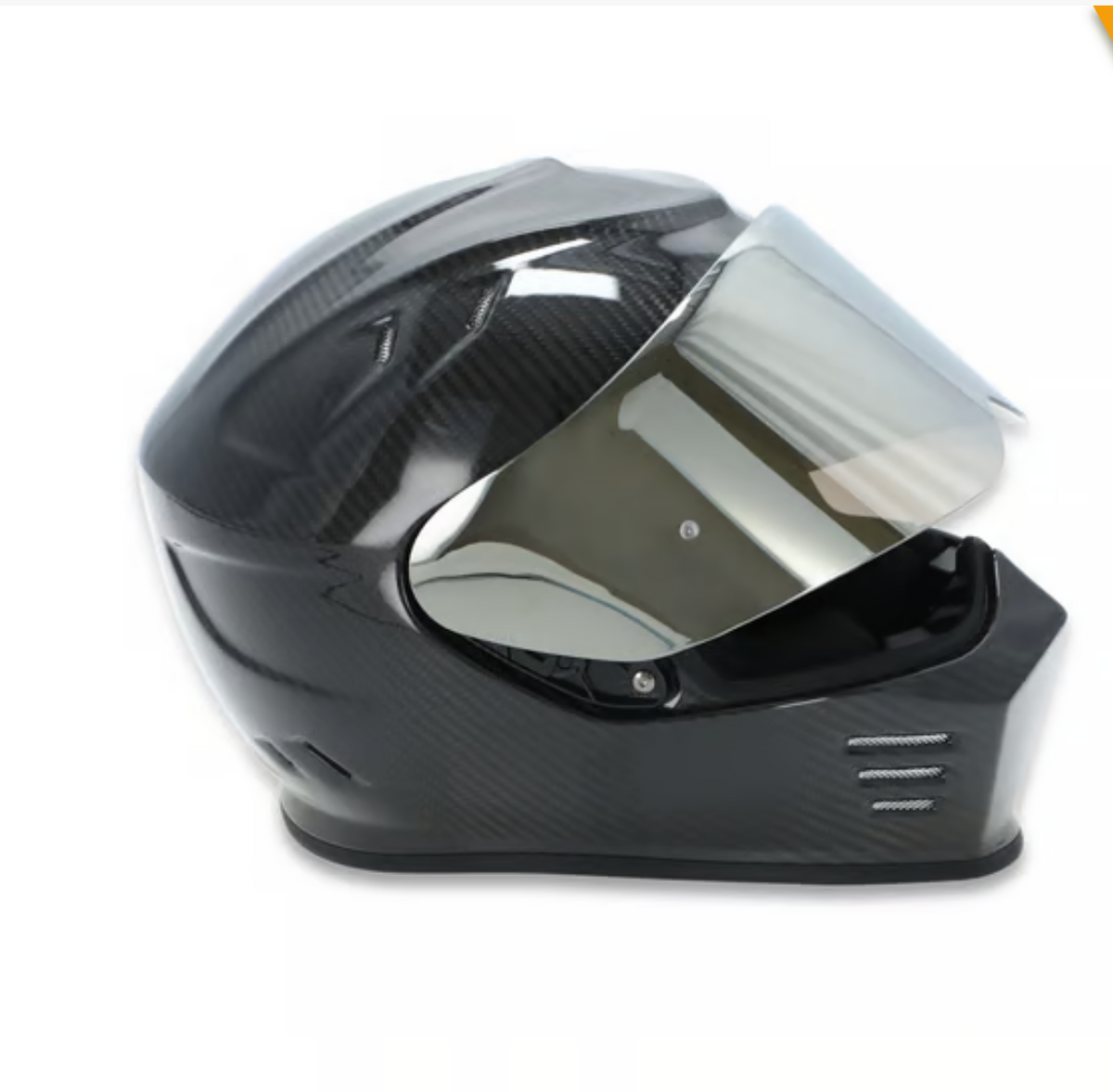 Ghost Bandit Helmet - Carbon Fiber - Rips Unfiltered