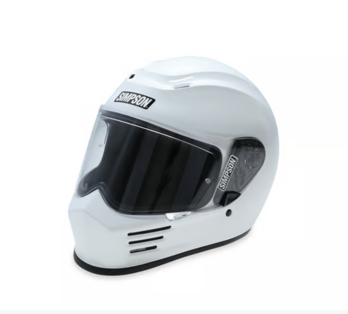 Speed Bandit Helmet - White - Rips Unfiltered