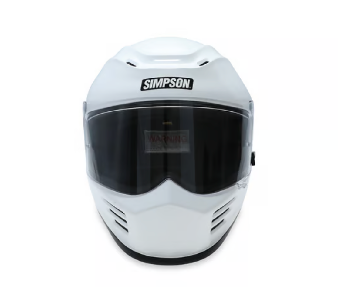 Speed Bandit Helmet - White - Rips Unfiltered