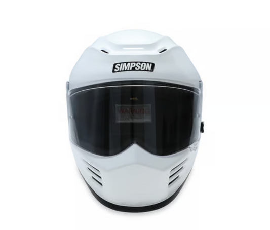 Speed Bandit Helmet - White - Rips Unfiltered