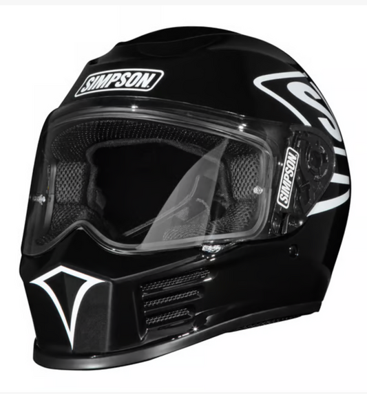 Speed Bandit Helmet - 12 O'Clock Black - Rips Unfiltered