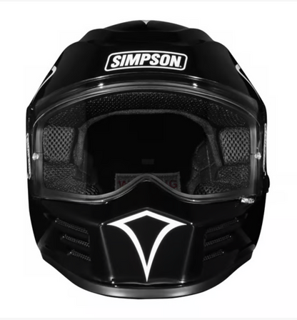 Speed Bandit Helmet - 12 O'Clock Black - Rips Unfiltered
