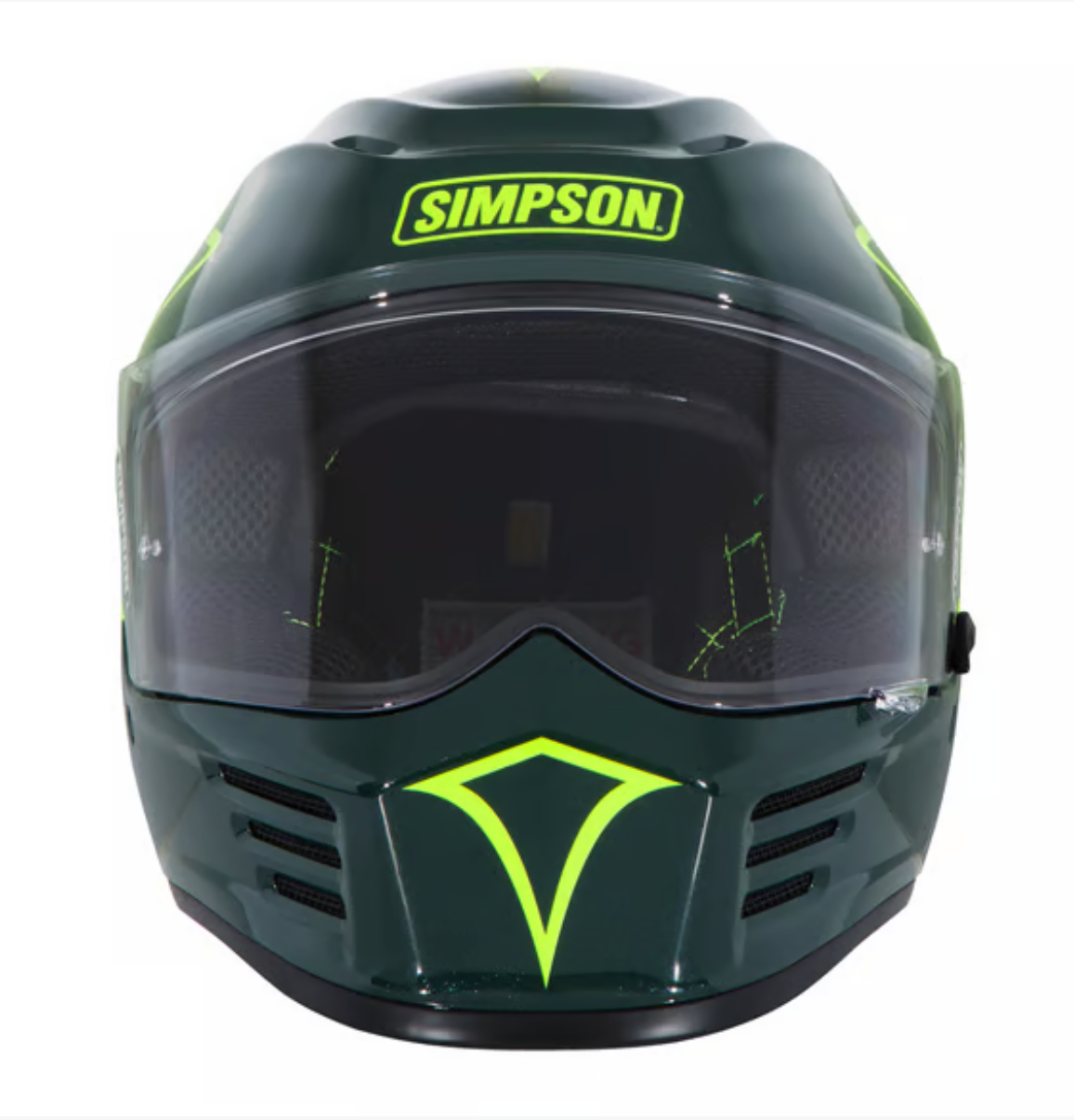 Speed Bandit Helmet - Americana Green - Rips Unfiltered