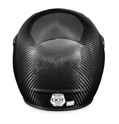 Outlaw Bandit 3.0 Helmet - Carbon Fiber - Rips Unfiltered