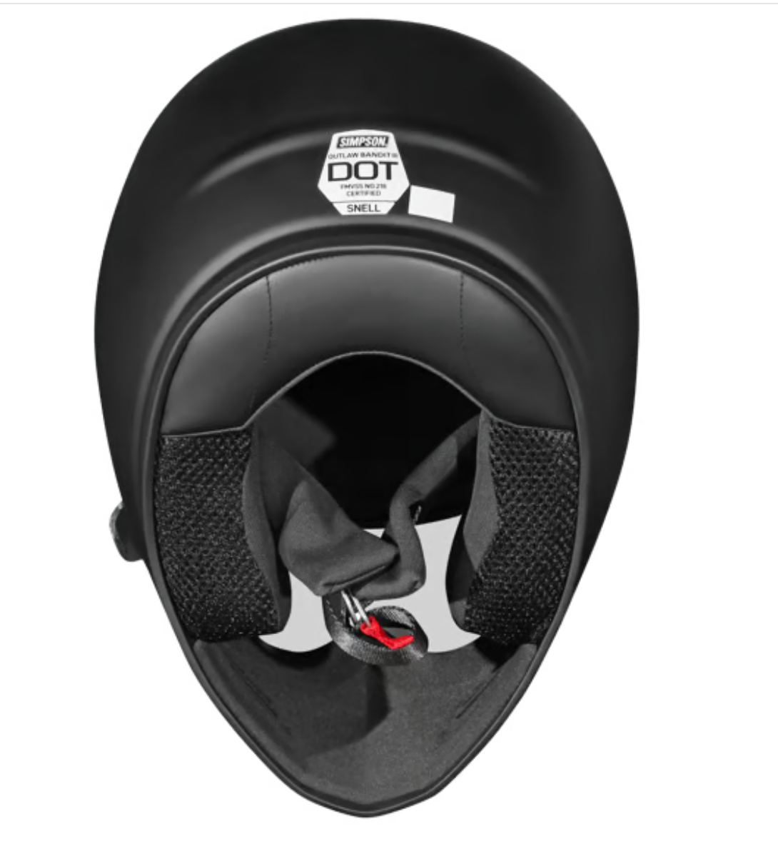 Outlaw Bandit 3.0 Helmet - Matte Black - Rips Unfiltered