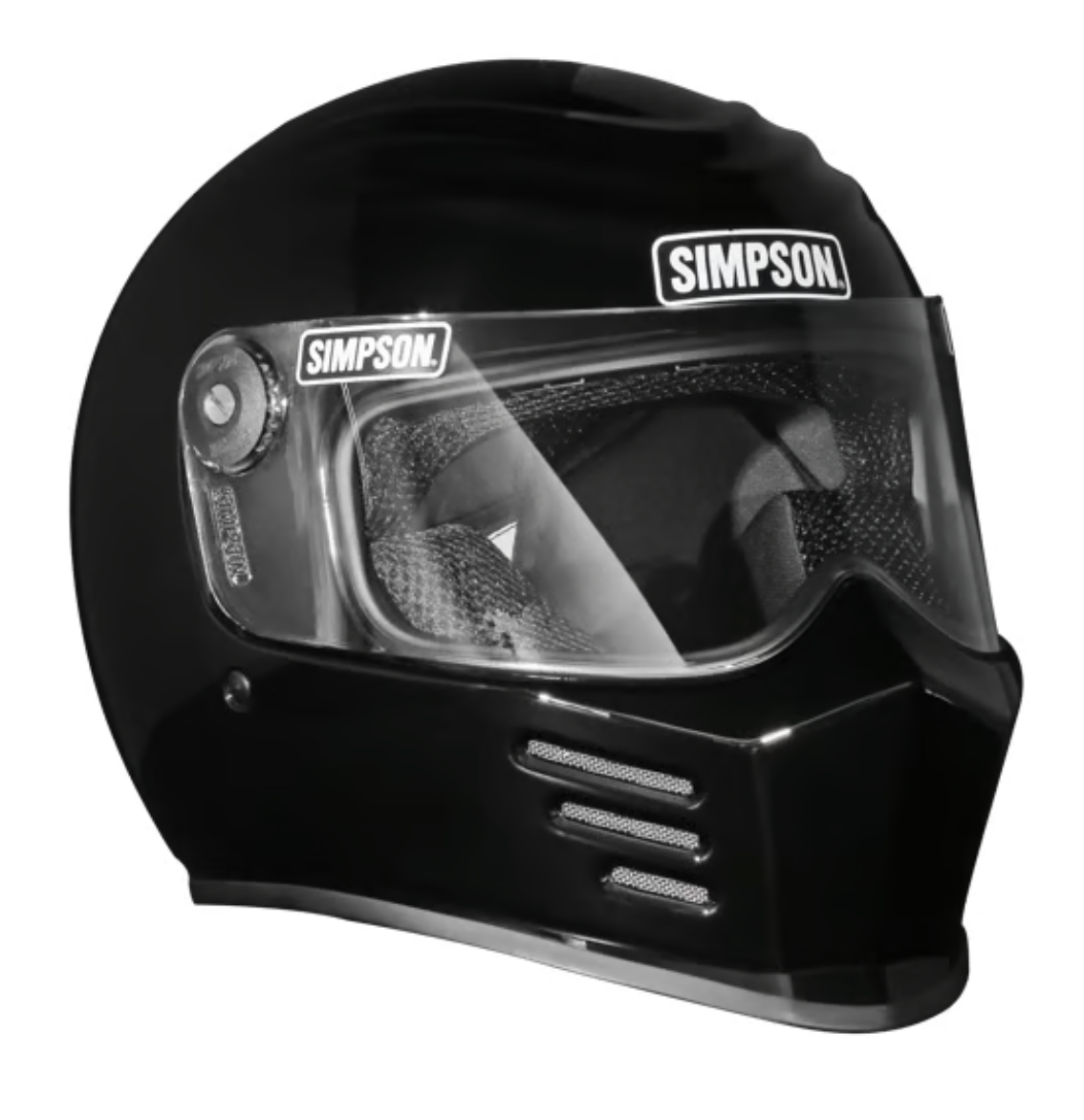 Outlaw Bandit 3.0 Helmet - Gloss Black - Rips Unfiltered
