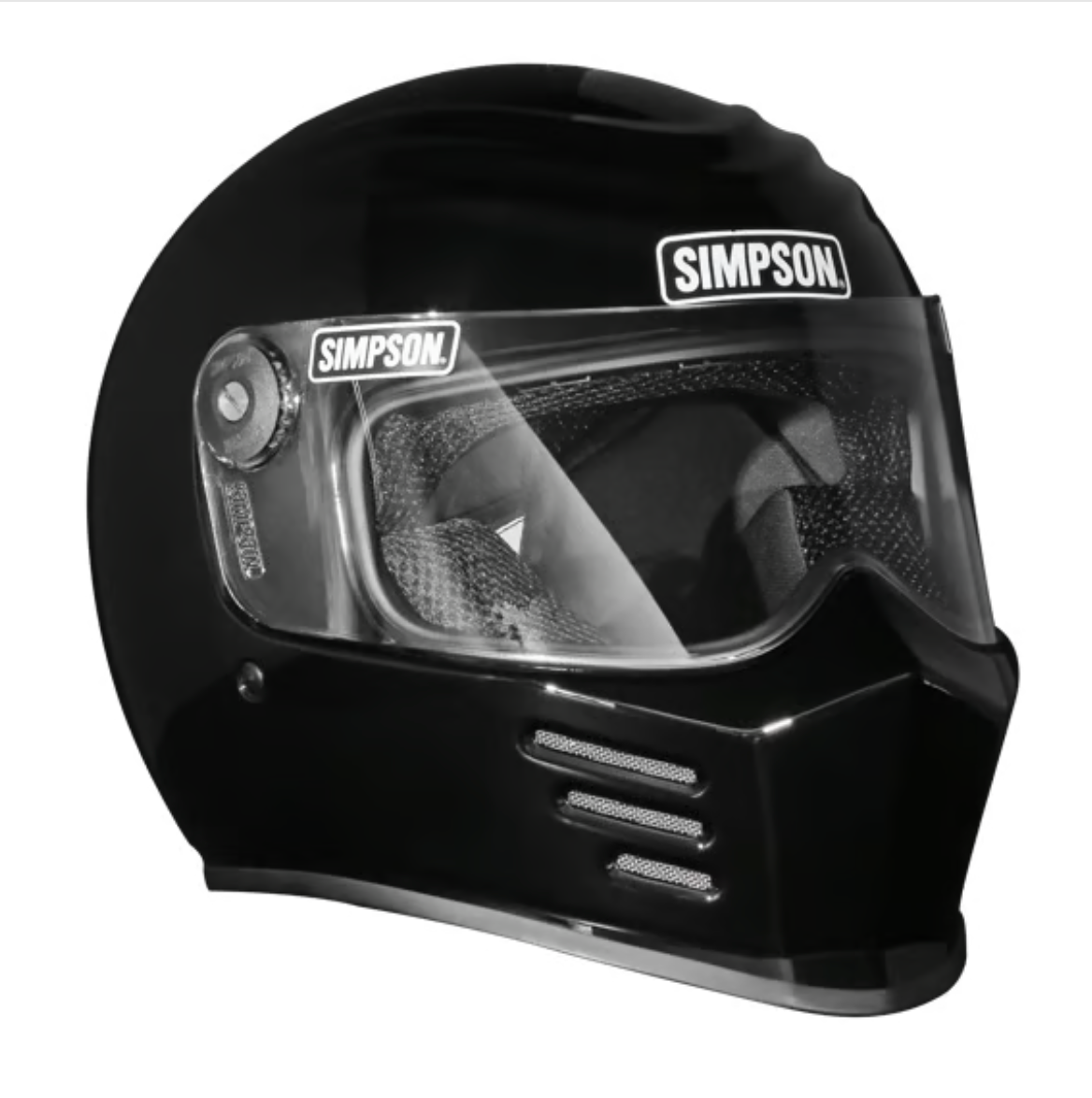 Outlaw Bandit 3.0 Helmet - Gloss Black - Rips Unfiltered