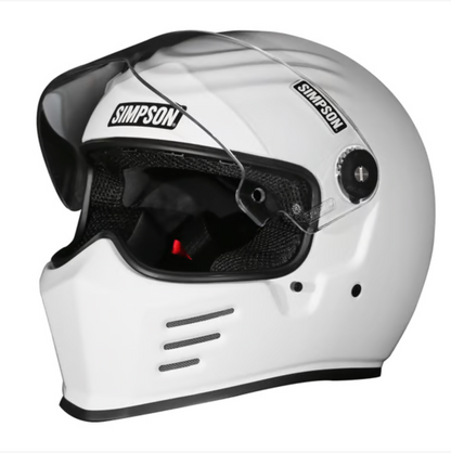 Outlaw Bandit 3.0 Helmet - White - Rips Unfiltered