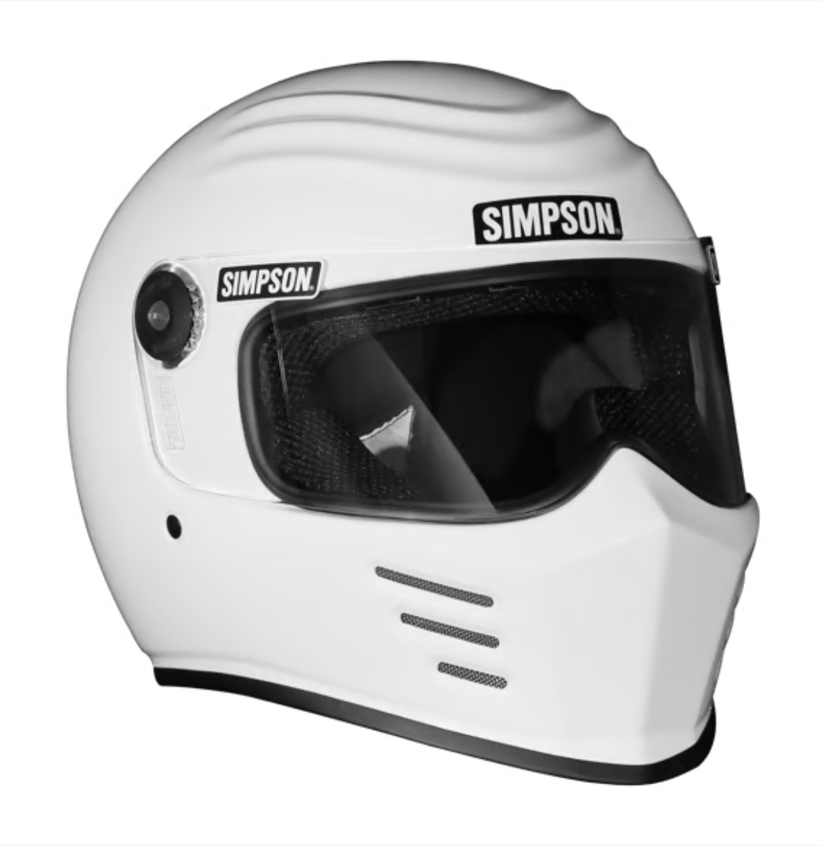 Outlaw Bandit 3.0 Helmet - White - Rips Unfiltered