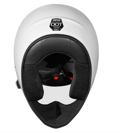 Outlaw Bandit 3.0 Helmet - White - Rips Unfiltered