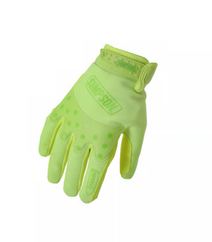 Simpson Speed Gloves - Flourescent Yellow - Rips Unfiltered
