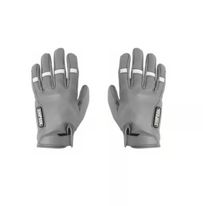 Simpson Ghost Leather Glove - Armor (Gray) - Rips Unfiltered