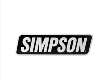 Simpson Moto Sign 6 x 18 - Rips Unfiltered